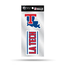 Louisiana Tech Double Up Die Cut Sticker