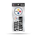 Pittsburgh Steelers Double Up Die Cut Sticker