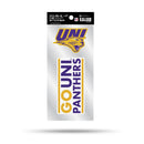 Northern Iowa Panthers Double Up Die Cut Sticker