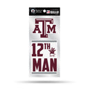 Texas A&M Double Up Die Cut Sticker