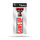 Texas Tech Double Up Die Cut Sticker