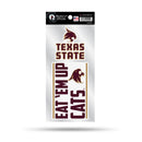 Texas State Double Up Die Cut Sticker