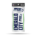 Seahawks Double Up Die Cut Sticker