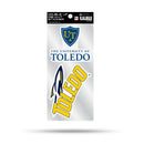 Toledo Rockets Double Up Die Cut Sticker