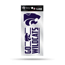 Kansas State University Double Up Die Cut Sticker