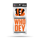 Bengals Double Up Die Cut Sticker