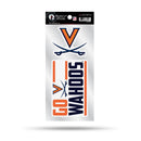 Virginia University Double Up Die Cut Sticker