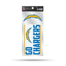LA Chargers Double Up Die Cut Sticker