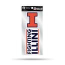 Illinois Double Up Die Cut Sticker