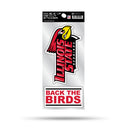 Illinois State Double Up Die Cut Sticker