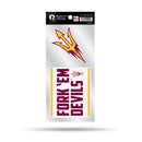 Arizona State Double Up Die Cut Sticker