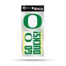 Oregon University Double Up Die Cut Sticker