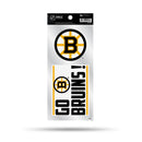 Boston Bruins Double Up Die Cut Sticker