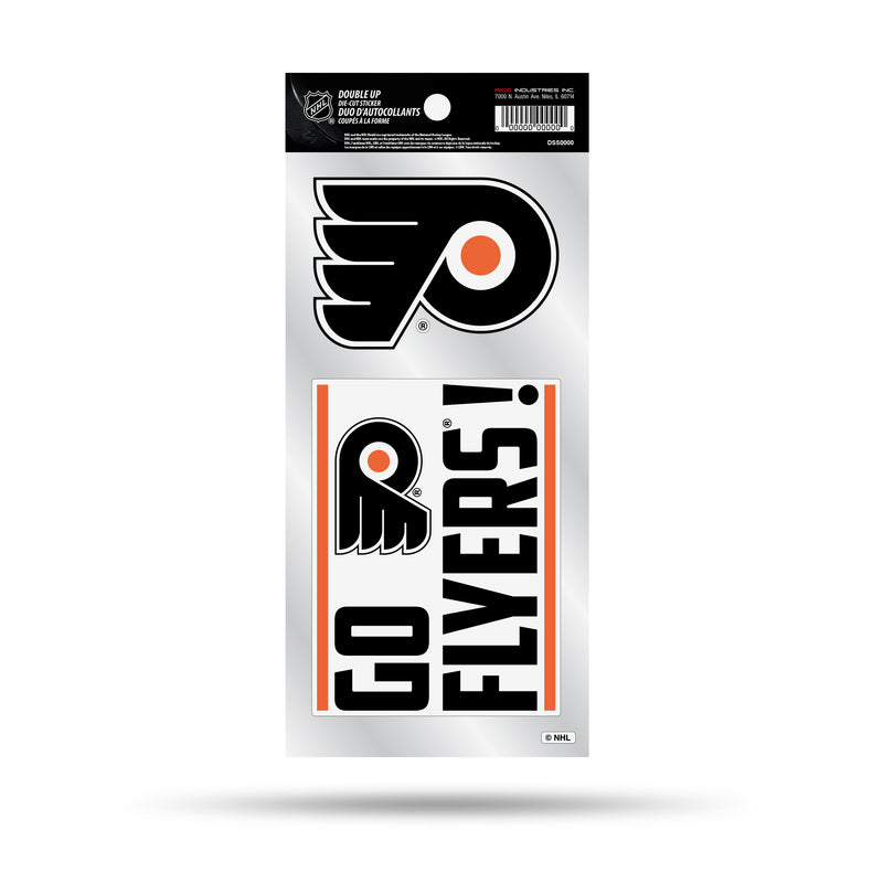 Flyers Double Up Die Cut Sticker