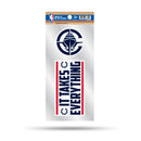 LA Clippers Double Up Die Cut Sticker