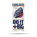 Pelicans Double Up Die Cut Sticker
