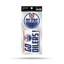 Oilers Double Up Die Cut Sticker
