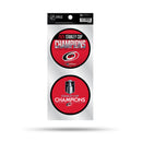 Carolina Hurricanes 2026 Stanley Cup Champions Double Up Die Cut Sticker