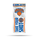 Knicks Double Up Die Cut Sticker