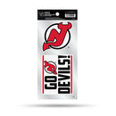 Devils Double Up Die Cut Sticker