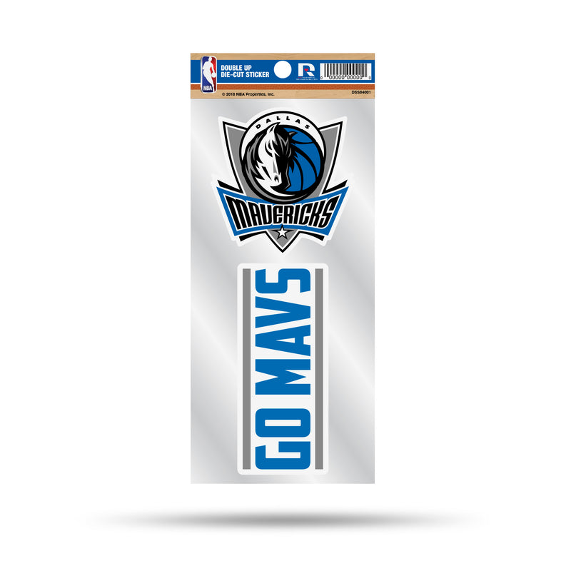 Mavericks Double Up Die Cut Sticker