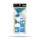 St. Louis Blues Double Up Die Cut Sticker