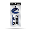 Canucks Double Up Die Cut Sticker