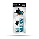 Sharks Double Up Die Cut Sticker