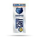 Grizzlies Double Up Die Cut Sticker