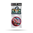 Super Bowl LXI Generic Double Up Die Cut Sticker