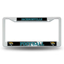 Jaguars Plastic License Frame