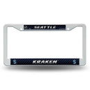 Seattle Kraken White Plastic Frame