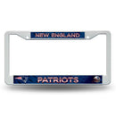New England Patriots White Plastic Frame
