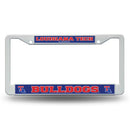 Louisiana Tech Plastic License Frame