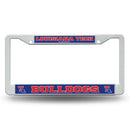 Louisiana Tech Plastic License Frame
