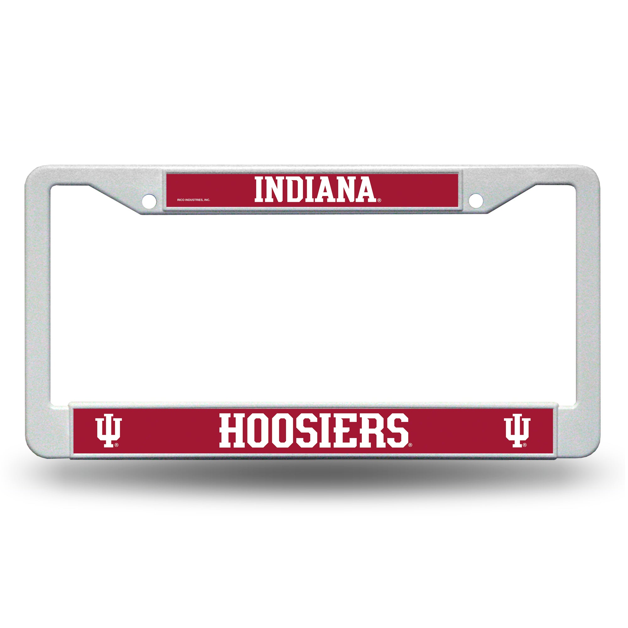 Indiana Hoosiers White Plastic Frame