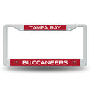Tampa Bay Buccaneers White Plastic Frame (Printed Inserts)