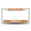 Oklahoma State White Plastic Frame (W/ Printed Inserts)