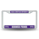 TCU Horned Frogs White Plastic Frame