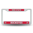 Ohio State University White Plastic Frame (Printed Inserts)