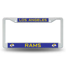 LA Rams White Plastic Frame With Printed Inserts