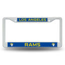 LA Rams White Plastic Frame With Printed Inserts