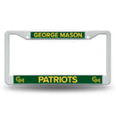 George Mason Patriots White Plastic Frame