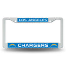 Los Angeles Chargers White Plastic Frame