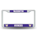 Washington Huskies White Plastic Frame