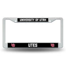 Utah Utes Plastic License Plate Frame