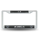 Los Angeles Kings White Plastic License Plate Frame