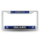 Edmonton Oilers White Plastic Frame