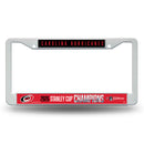 Carolina Hurricanes 2026 Stanley Cup Champions White Plastic Frame