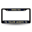 Georgia Tech Black Plastic Frame